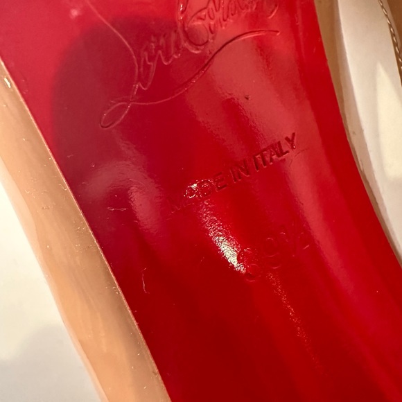 Christian Louboutin 39.5 nude heels - Picture 3 of 7